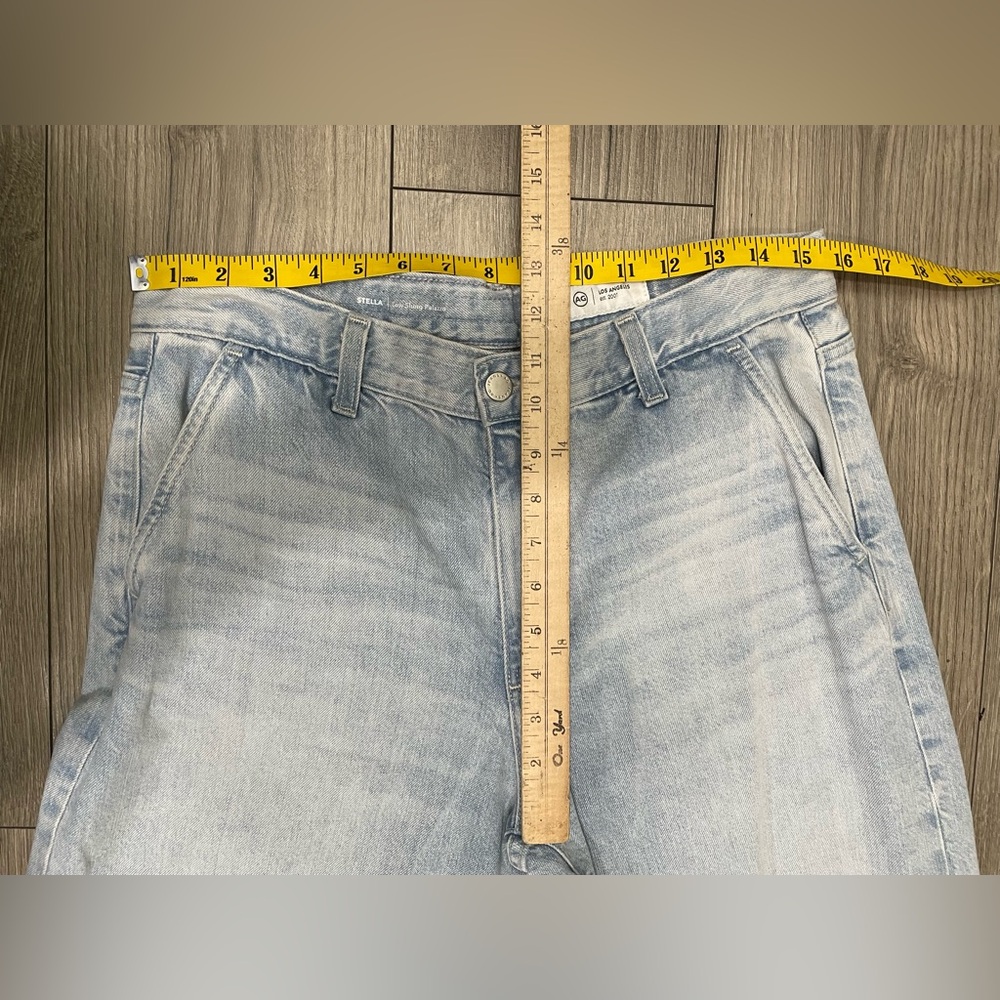 NWOT AG Stella Low‎ Slung Palazzo Jeans in Idol Wash Size 29 - Picture 8 of 11